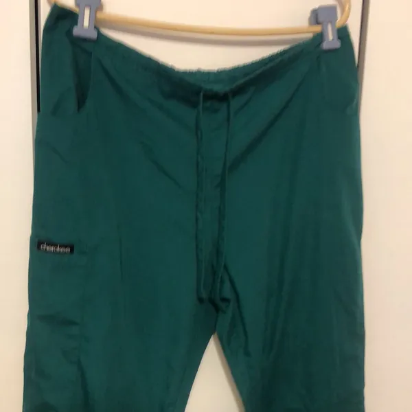 Cherokee Women’s Medium Green Color Scrub Pants - Image 2