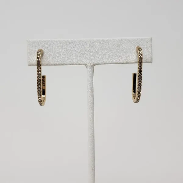 NWT Sugarfix by Baublebar Gold-Tone 3 Pack Oblong Hoop Post Earring Set Women's - Image 4