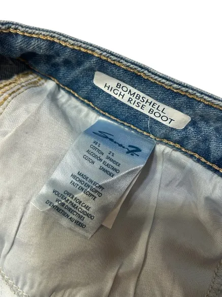 Seven7 Women's Straight Leg Jeans in Faded Blue - Image 3
