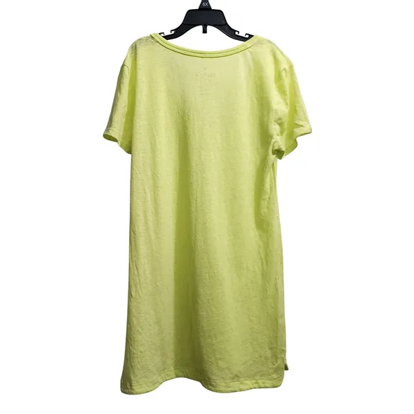 American Eagle Outfitters Favorite T‎ Shirt Lime Green V Neck Short Sleeve M - Image 6