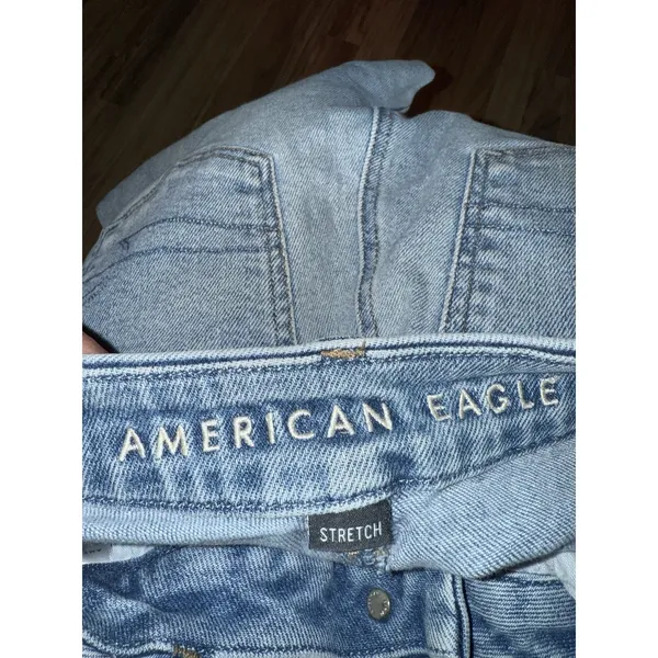 American Eagle Stretch Curvy Mom Jeans Womens‎ Size 0 Regular - Image 3