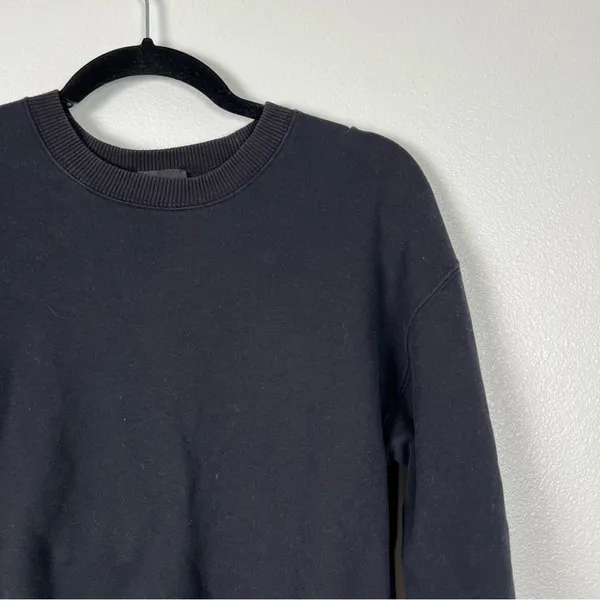 ARITZIA Wilfred Free Long Sleeve Pullover‎ Black Sz S - Image 4