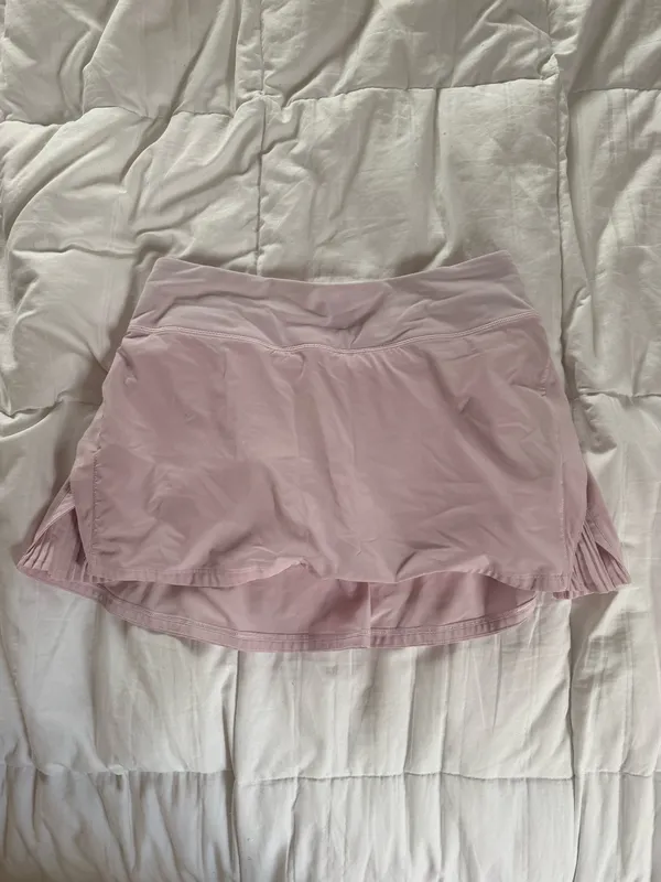 Lululemon Tennis Skirt Pink Pace Rival - Image 3