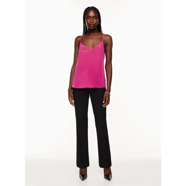 ✨Aritzia Wilfred Silk V-neck Pink Sz XXS Camisole✨ - Image 2