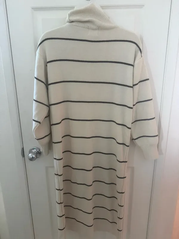 Tema fashion midi turtleneck dress - Image 6