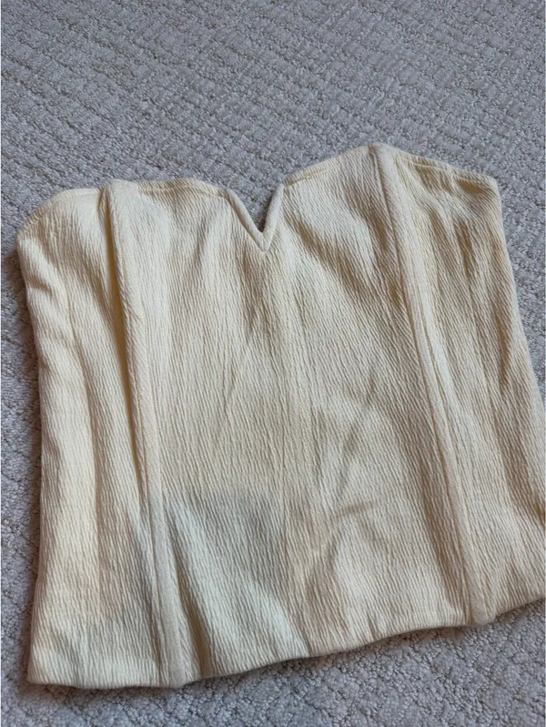 Anthropologie Yellow Top - Image 2
