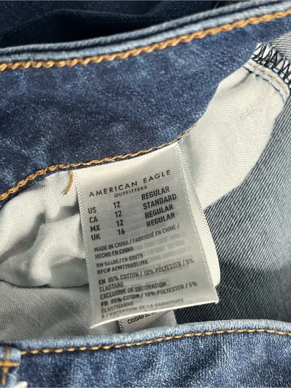 American eagle outfitters high rise Jegging size 12 regular - Image 4