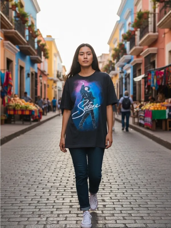 Selena Quintanilla Official Merchandise Tee | Size XL | 2019 - Image 3