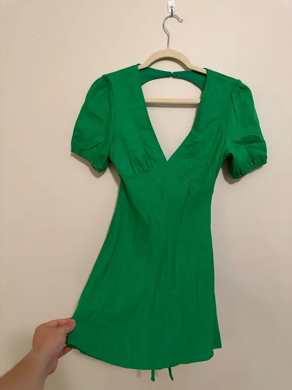 Princess Polly Fabian Mini Dress Green - Image 5