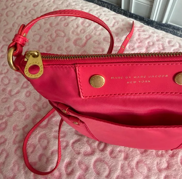 Marc Jacobs Red Nylon Crossbody Bag Women's - Image 7
