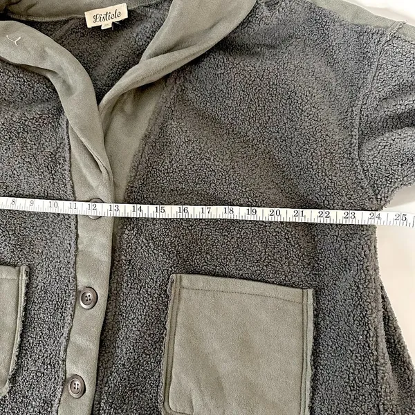 Listicle Mixed Media Jacket - Image 10