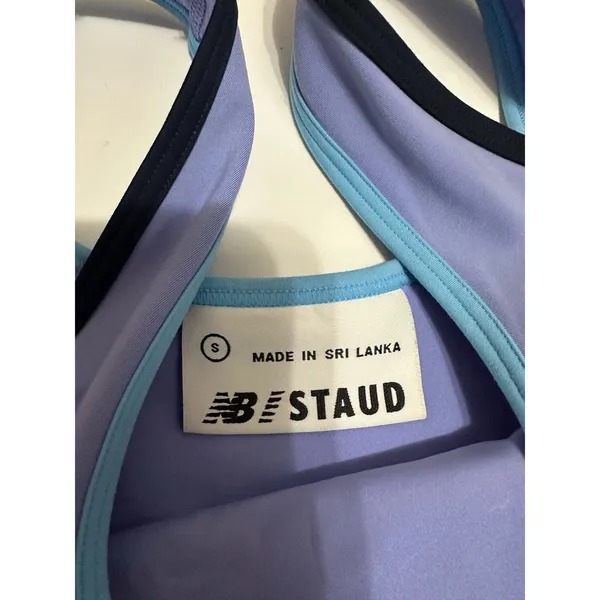 Staud x NB‎ sleek purple sports bra size Small - Image 2