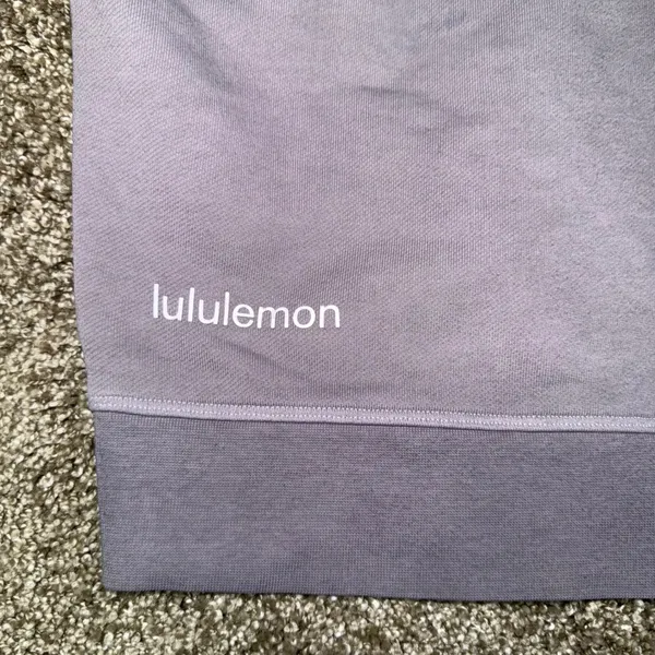 Lululemon‎ Oversized Crewneck Sweatshirt Lavender Grey Relaxed Fit Women's - Image 4