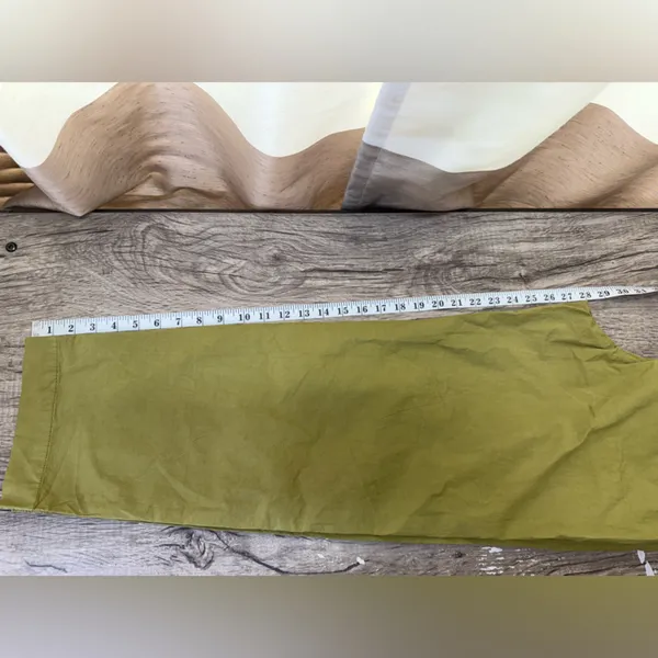 Free‎ people olive green pleated pants size 0 - Image 5