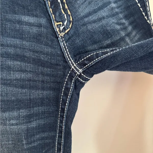 Miss Me Signature Skinny Jeans Women’s Size 28 x 31 JS5016S2 Dark Wash Stretch - Image 5