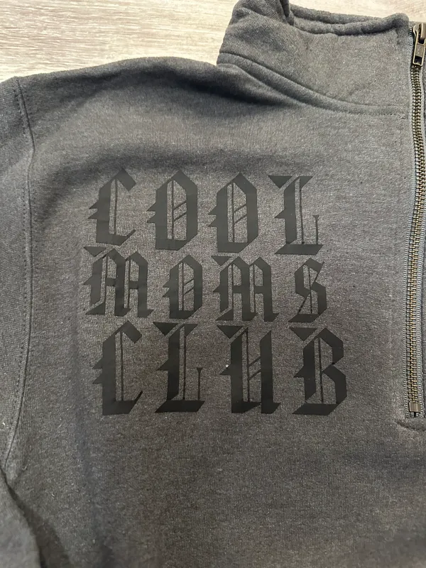 Gildan Cool Moms Club Sweatshirt - Image 2