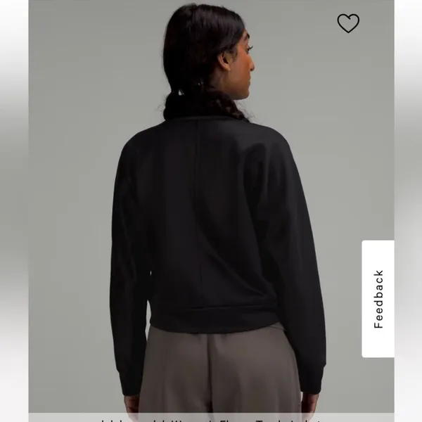 NWT Lululemon Lab W Fleece Track Jacket - Image 2