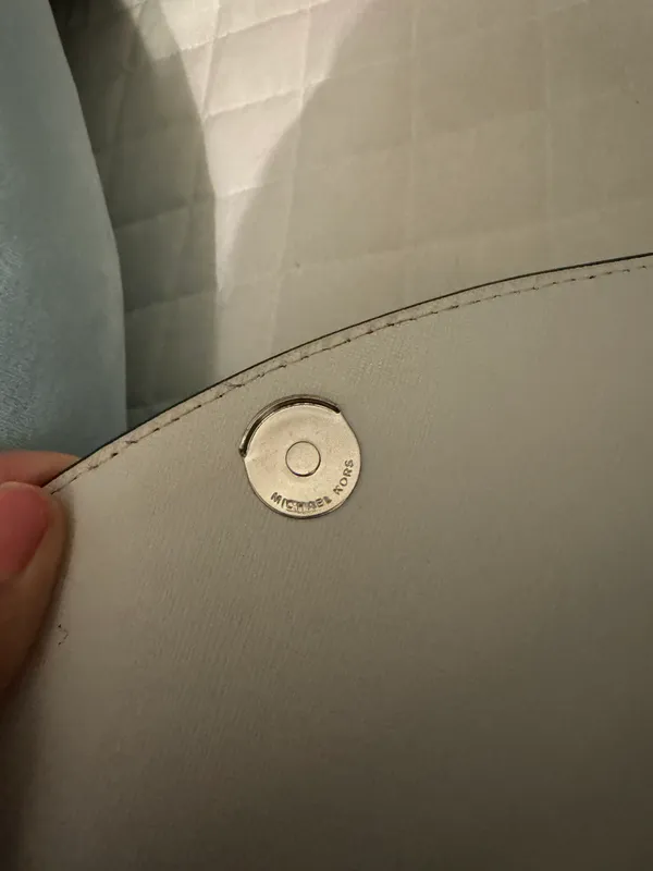 Michael Kors Black and White  Purse - Image 7