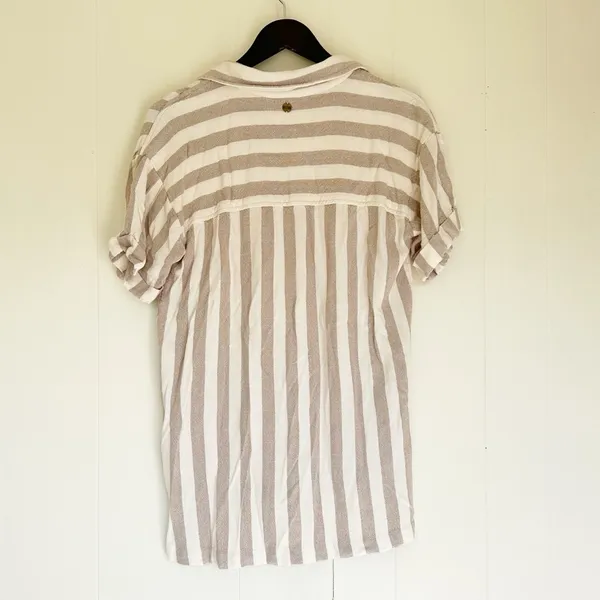 RIP CURL Ashore Striped Short Sleeve Shirt - Image 7