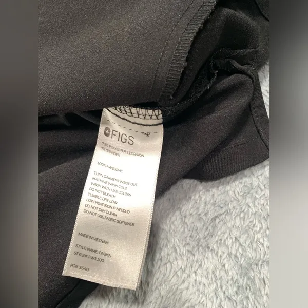 Figs black technical collection top medium - Image 5
