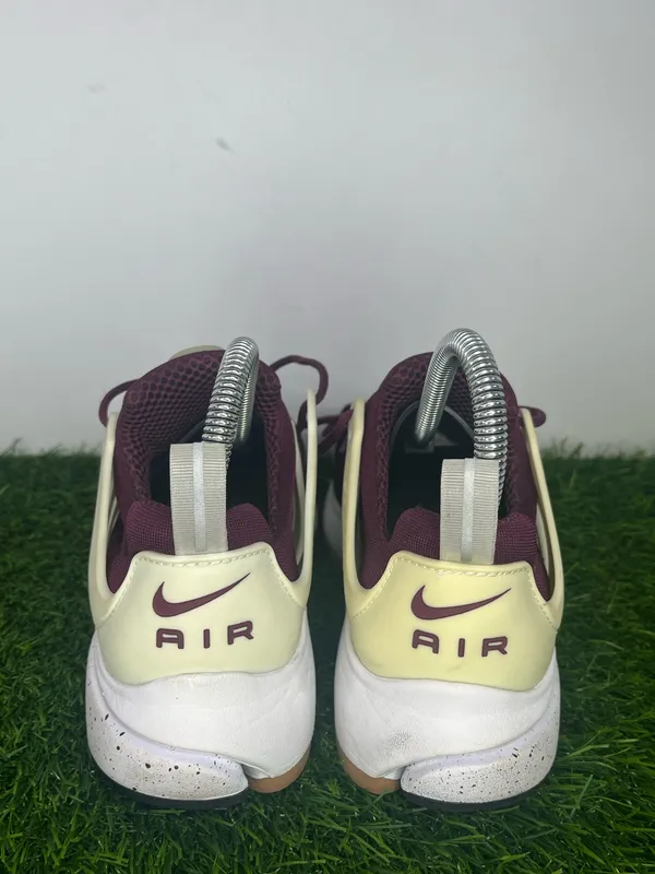 Nike Air Presto Burgundy Cream Women’s Size 8 (454440-998) Running Shoes - Image 4