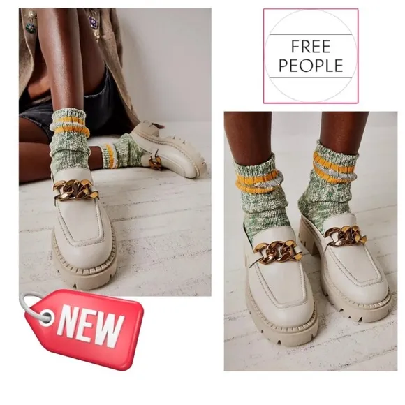 Free People Lyra Link Mules Size 8 - Image 2