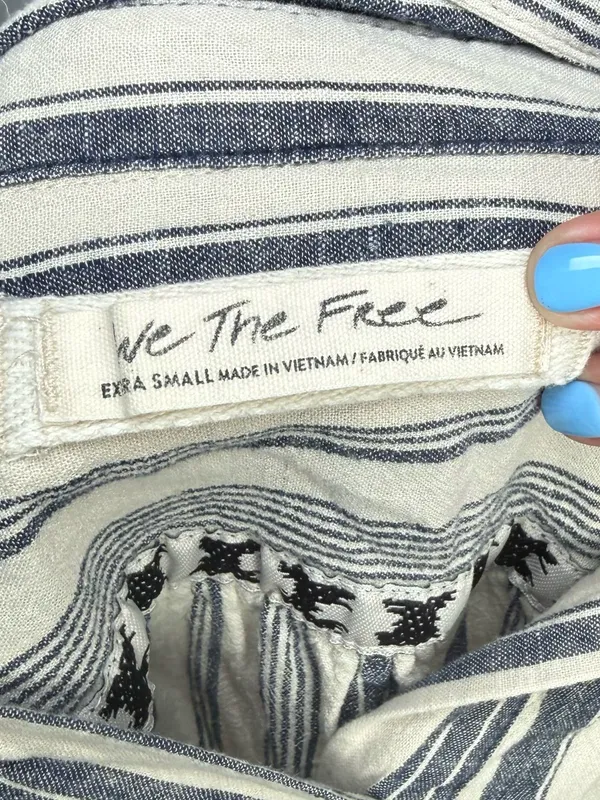 We The Free Summer Breeze Linen Blend Top Size XS - Image 6
