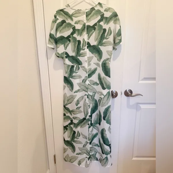 SHOW ME YOUR MUMU Get Twisted Maxi‎ Dress in Palmtini Print Medium Resortwear - Image 3