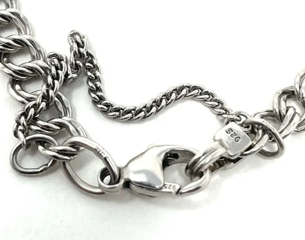 James Avery sterling silver charm bracelet, 8 charms - Image 6