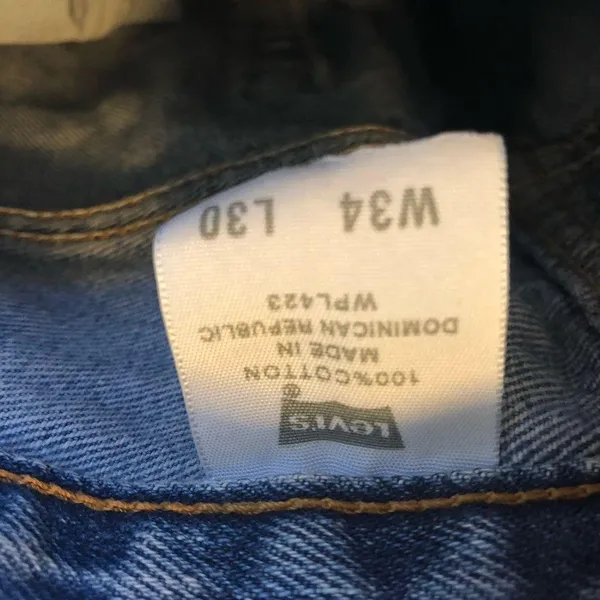 Levi’s 501 High Waisted Button Fly Jeans - Image 7