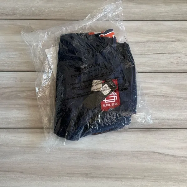 NFL Ultra Game Soft Mesh Vintage Gameday Shirt Navy Large NWT IN PACKAGE - Image 10