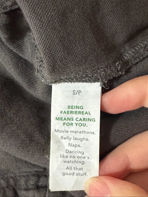 Aerie Beach Cotton Twill Shortalls Overalls/Romper Big Pockets Dark Gray size S - Image 11