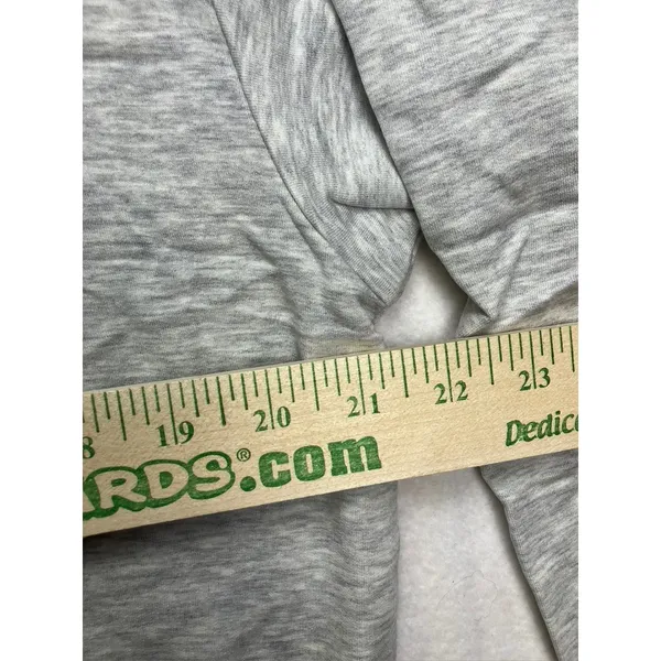 LOU & GREY‎ Signature Soft Plush Quarter Zip Pullover Sweatshirt Gray Size S new - Image 8