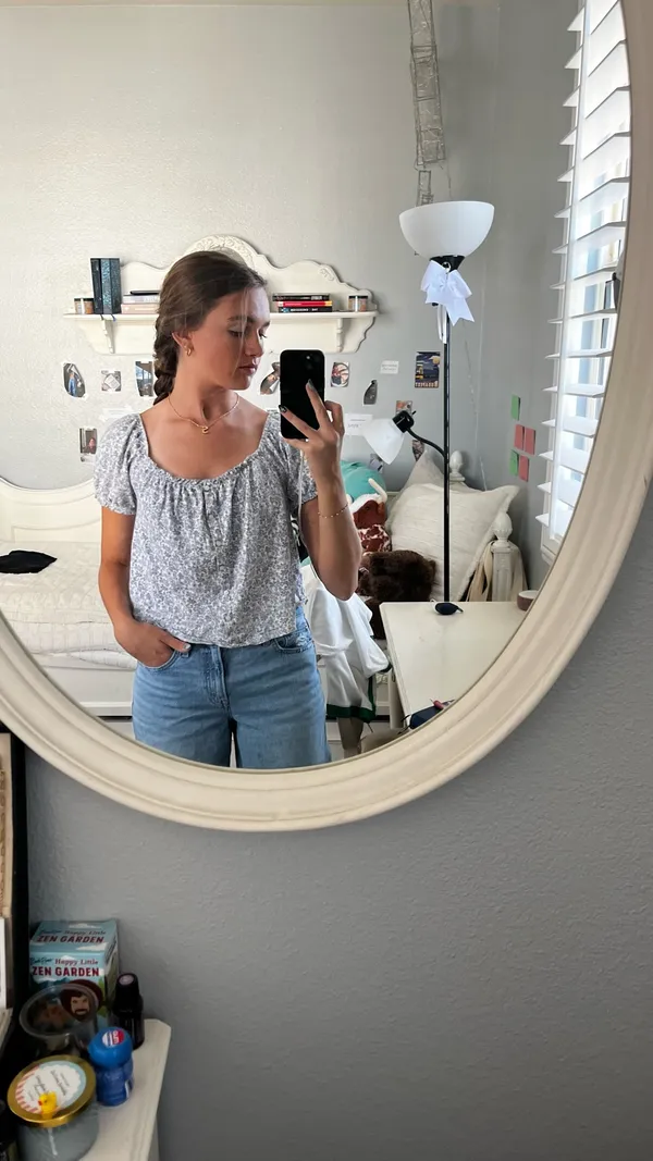 American Eagle Floral Top - Image 2