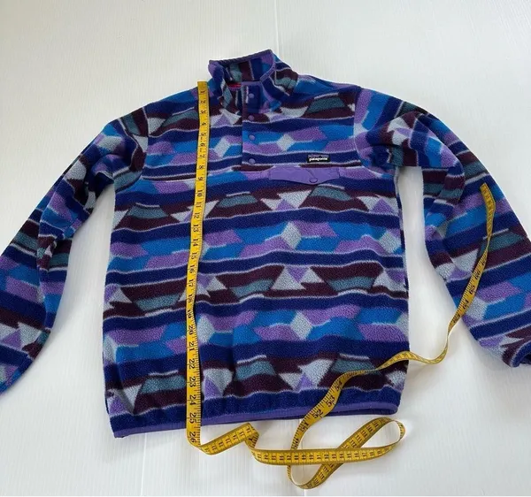 Patagonia Synchilla Snap T Fleece Pullover Guatemalan Tango Purple Blue,… - Image 5