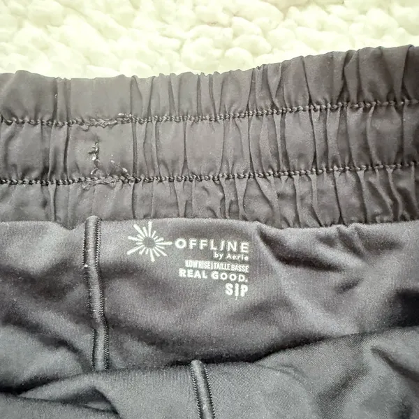 Aerie Offline Black Athletic Shorts - Image 5
