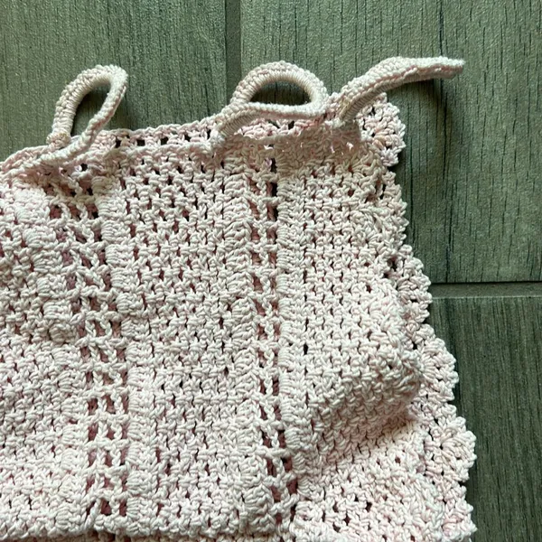 Butterfly bikinis knit shorts Pink - Image 3