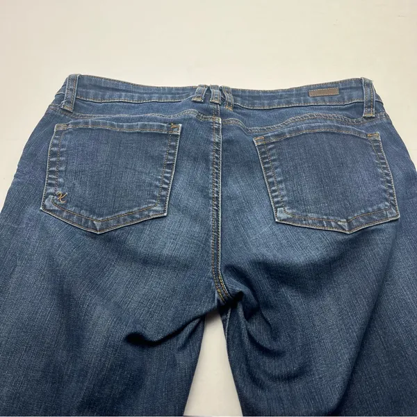 Kut From the Kloth Diana Skinny Women SZ 8 Blue Denim‎ Jean Five Pockets - Image 11
