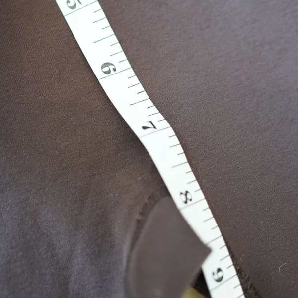 Title Nine Brown Leggings M Seamless‎ Stretchy Activewear Minimalist Comfort - Image 7