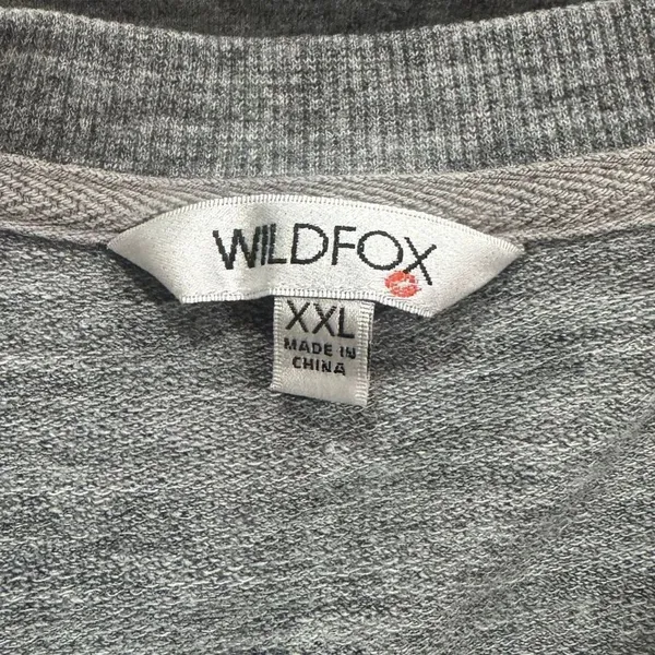 Wildfox Pour Favor Crewneck Sweatshirt Women’s 2XL - Image 4