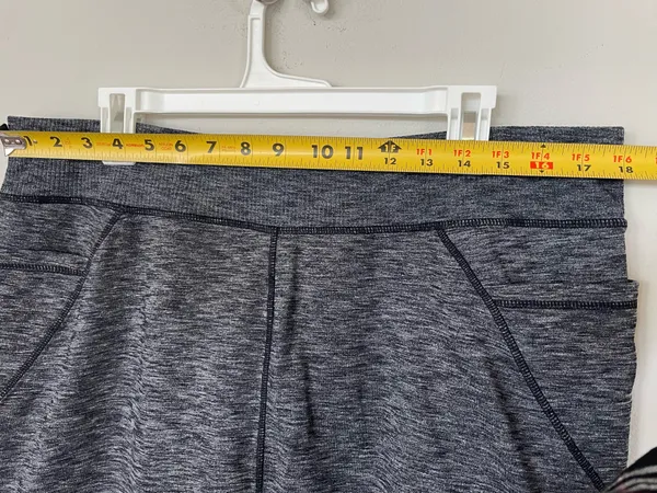 ATHLETA Women’s Excursion Skort Skirt Charcoal Gray Upf 50+ Pockets Size XL - Image 8