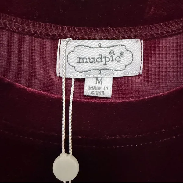 Mud Pie Bennett Velvet Dress – Medium‎ – NWT - Image 5