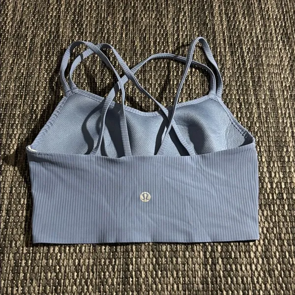 Lululemon Like a Cloud Ribbed Longline Bra *Light Support, B/C Cup - Image 2