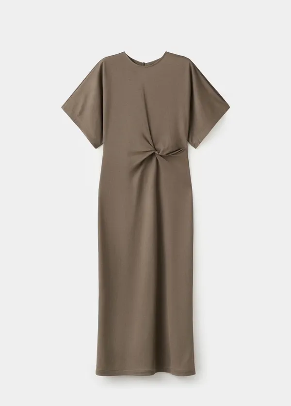 Mango side gathered details dress  - Image 3
