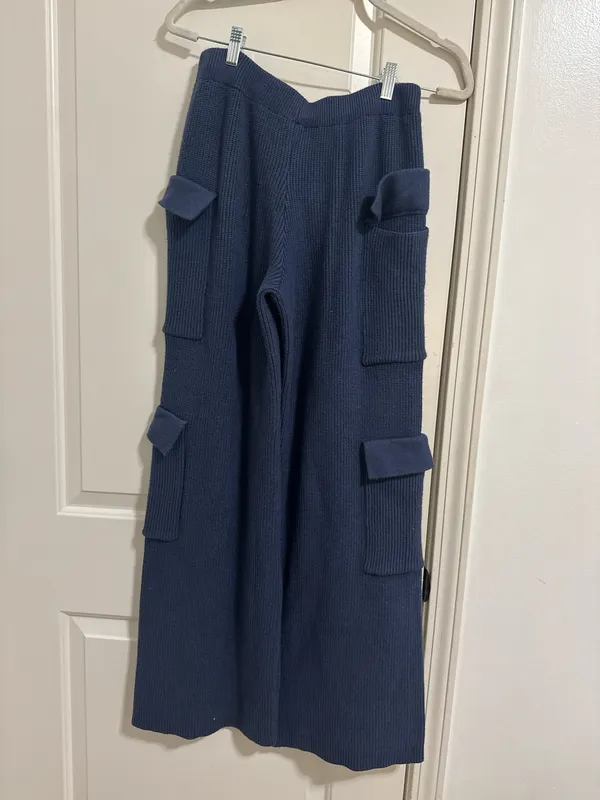 Edikted Knit Pants Cargo - Image 5