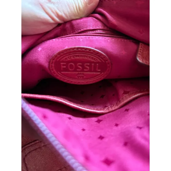 Vintage Fossil Turn Key‎ Closure Purse - Image 6