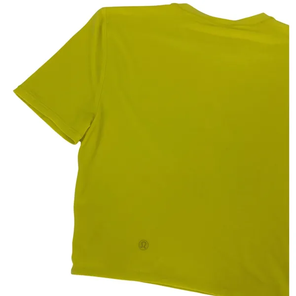 Lululemon Wundermost Ultra-Soft Nulu Cropped T-Shirt Daisy Glow XS - Image 7