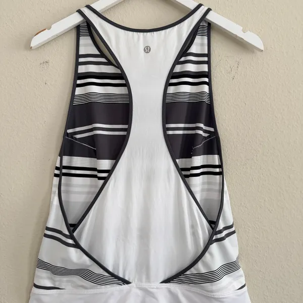 Lululemon Blissed Out Dress Size 8 Racerback Tennis Prep Pickeball Athletic‎ - Image 11