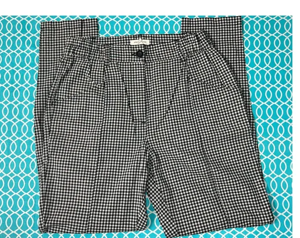 Silence + Noise Checker Mom Pant  - Image 3