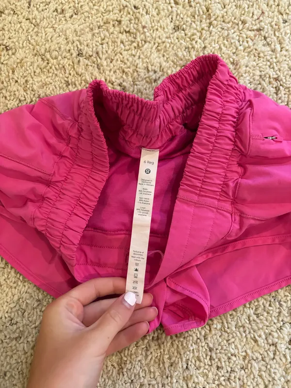 Lululemon Hot Hotty Shorts Pink Hot - Image 3
